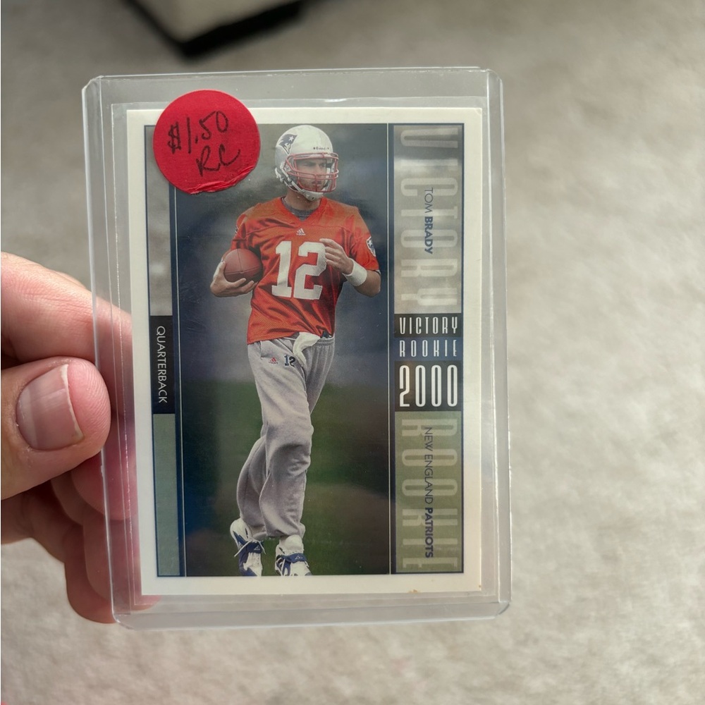 Upper Deck Tom Brady Rookie Card